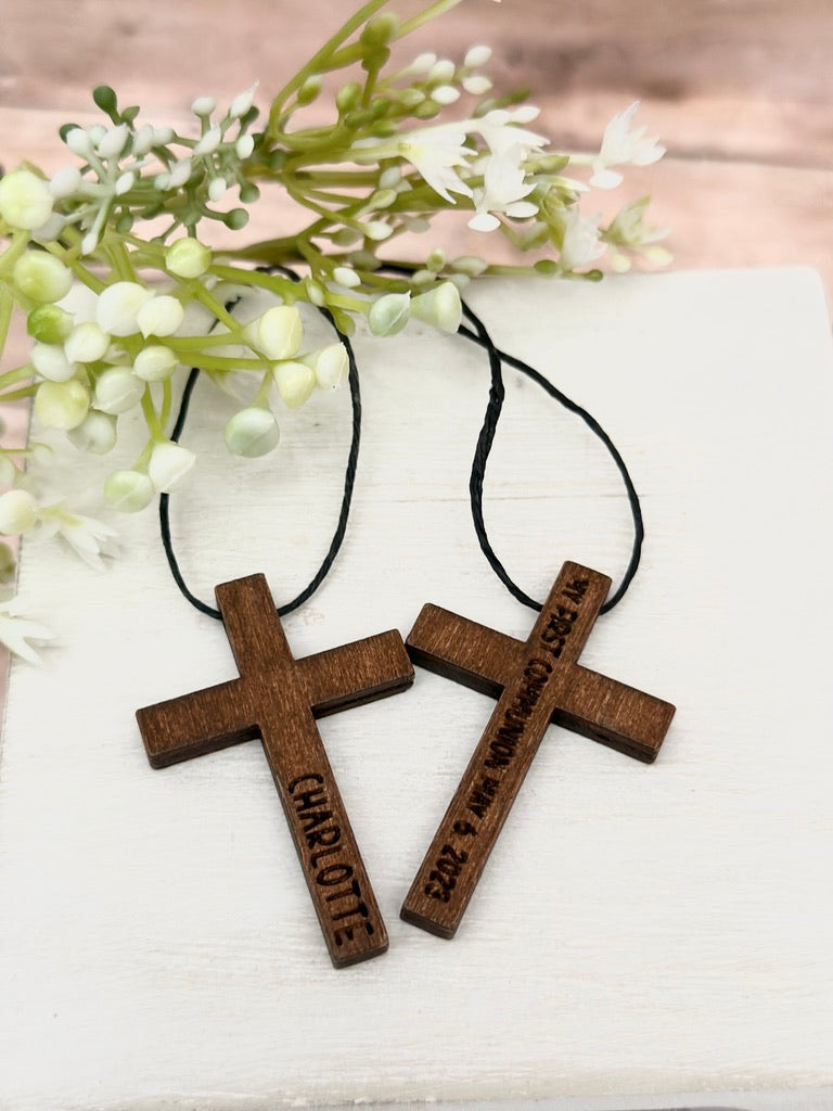 Personalized Wooden Cross