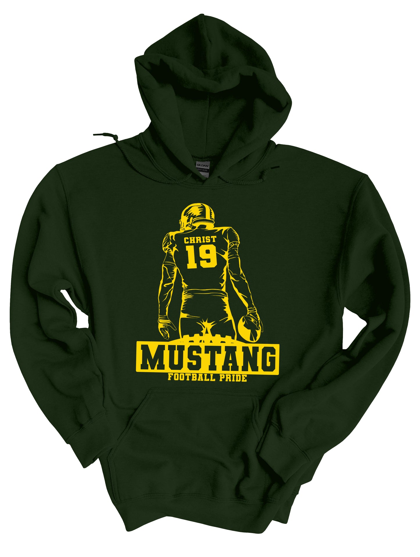 Football Fan Custom Player Fan Gear Sweatshirt, T-shirt, or Hoodie