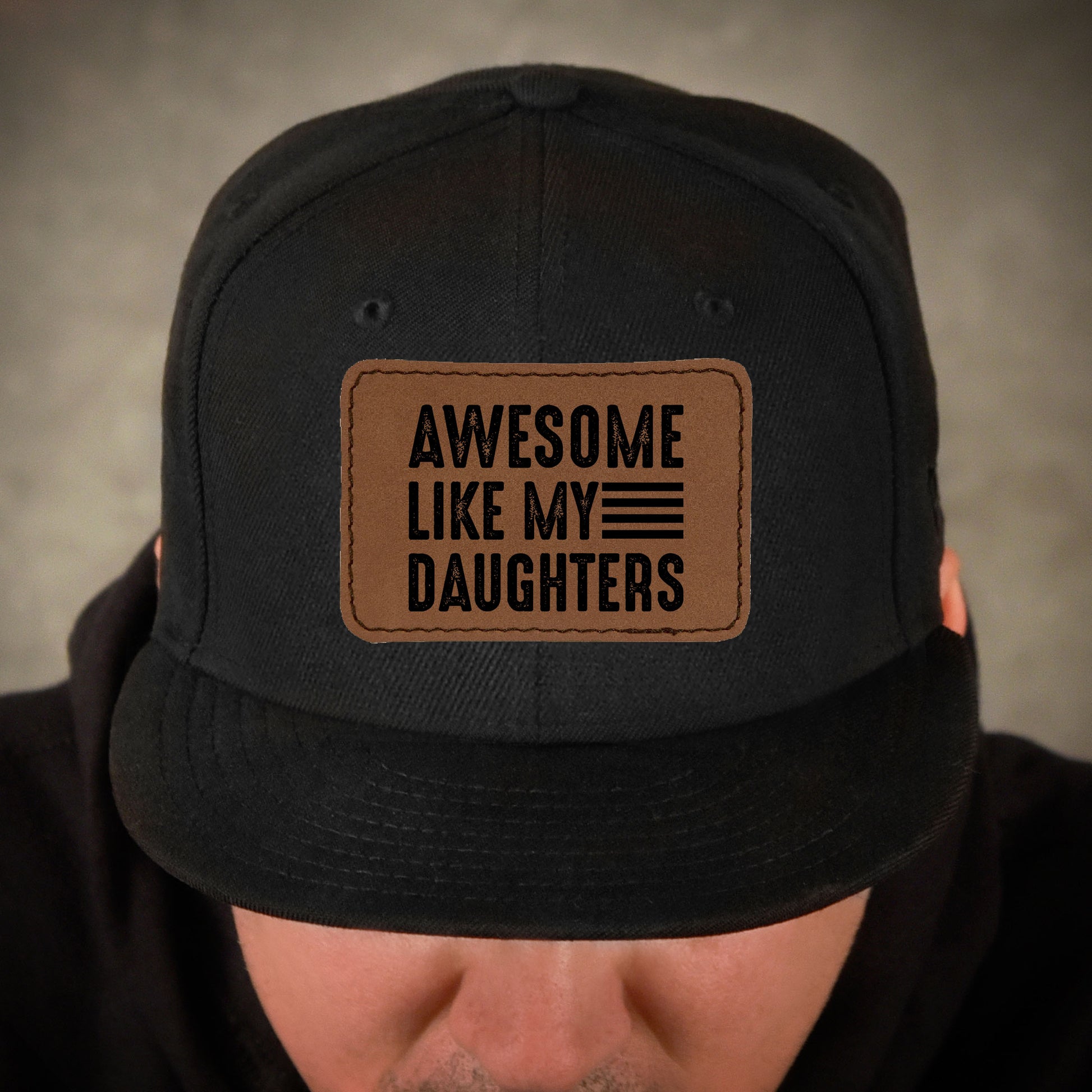 Awesome Dad Mens snapback hat