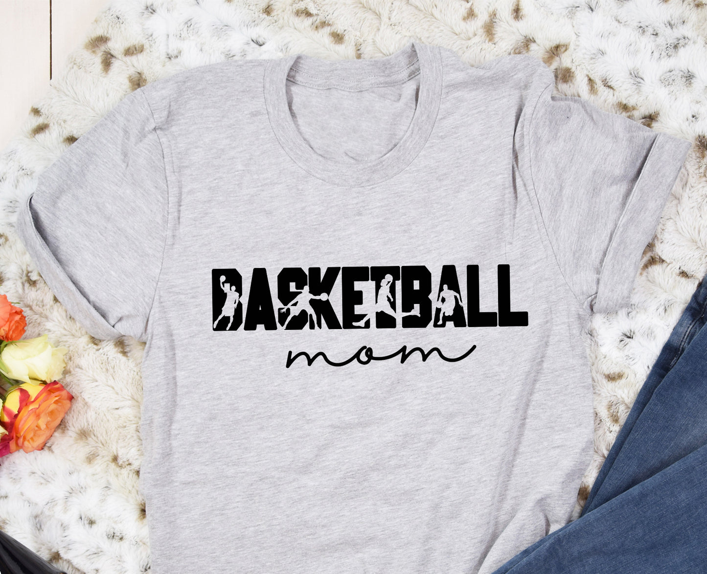 Basketball Mom Cutout Single Side