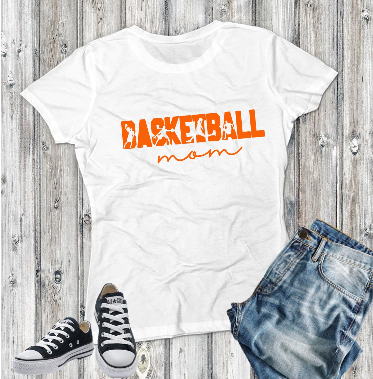 Basketball Mom Cutout Single Side