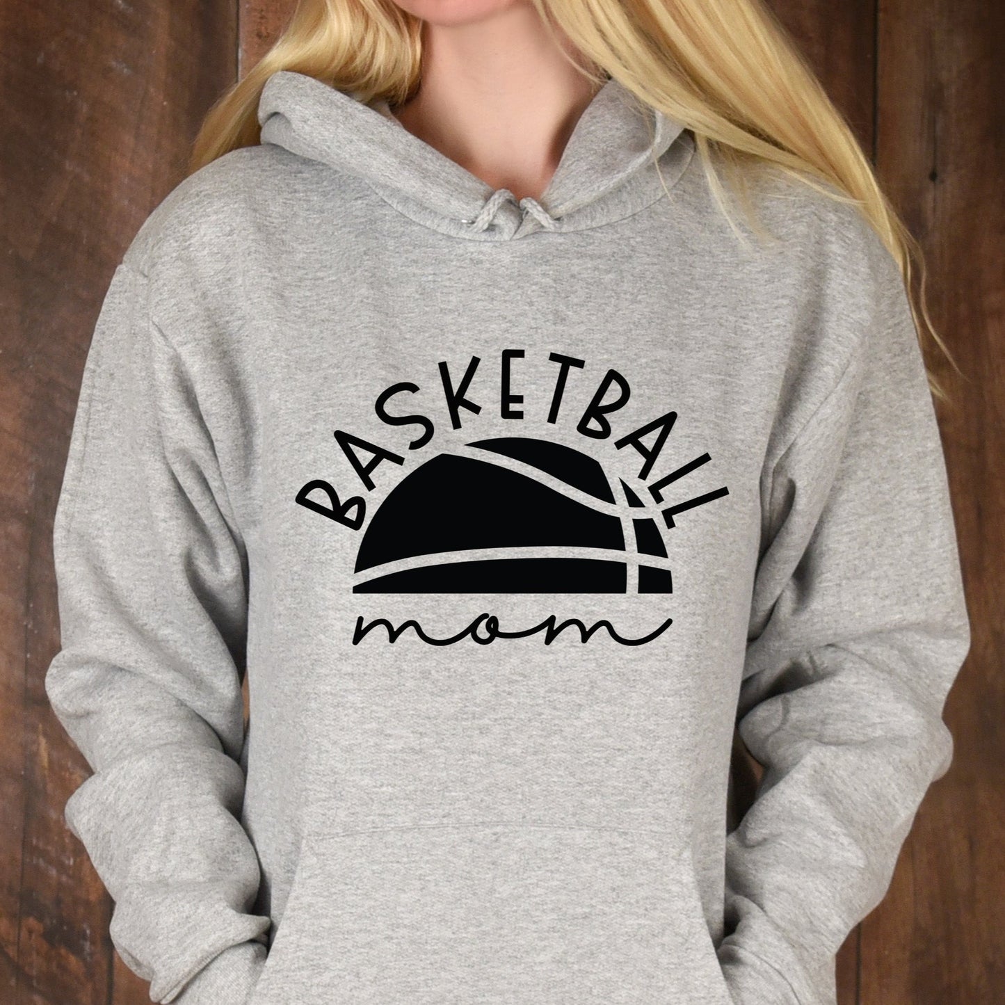 Basketball Mom Name on Sleeve