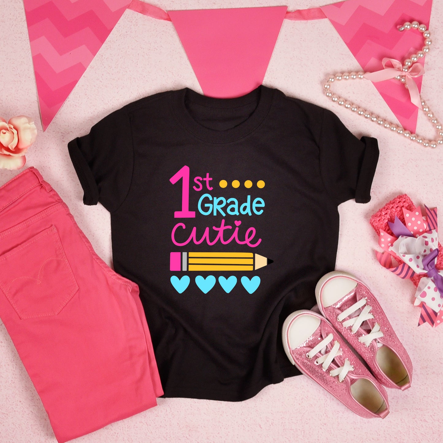 Back to School Tee Cutie Pencil