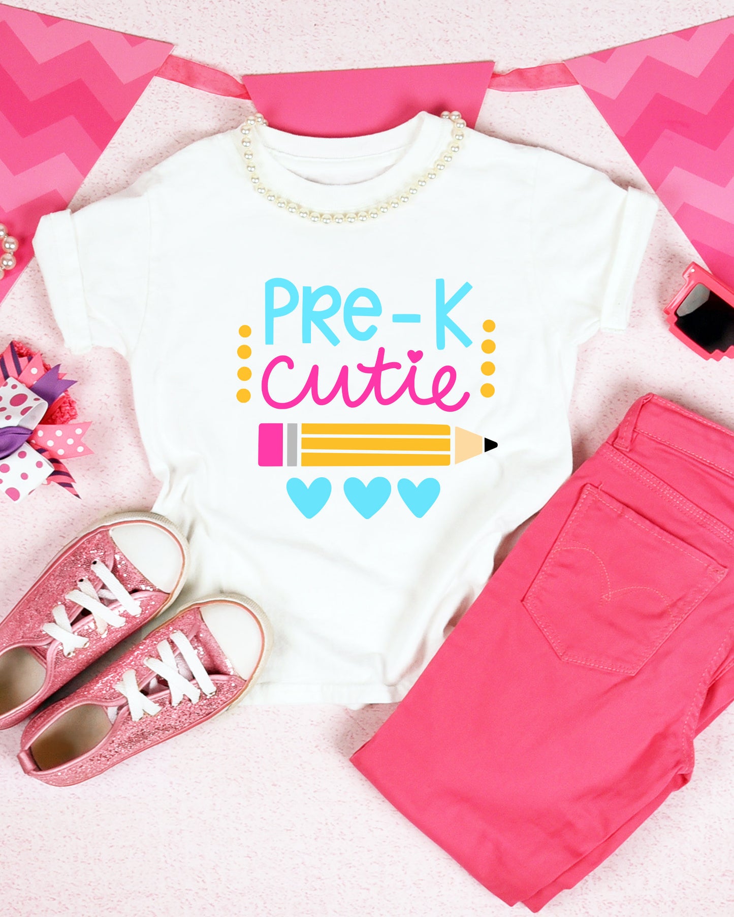 Back to School Tee Cutie Pencil