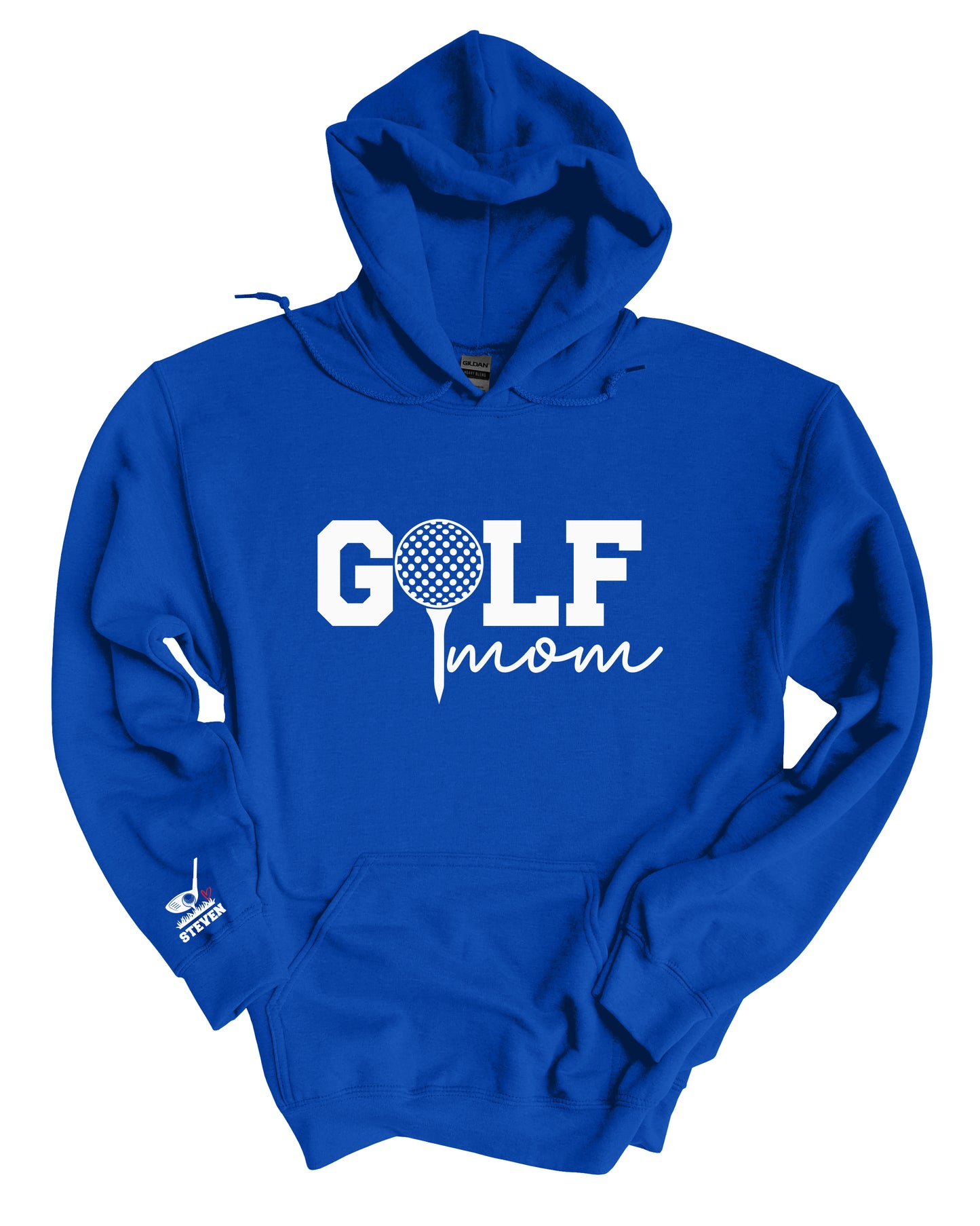 Golf Mom Name on Sleeve