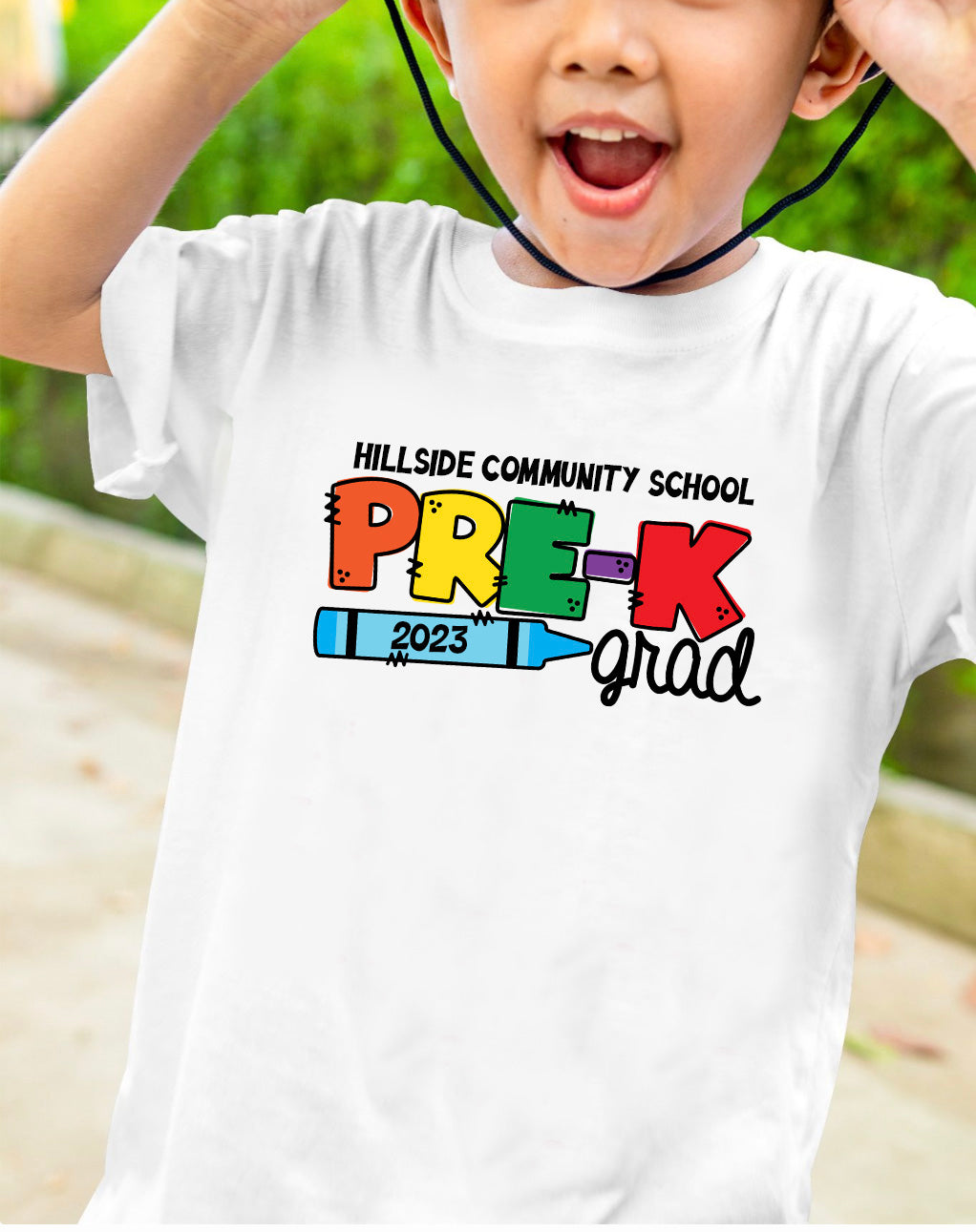 Kids Prek K Crayon Tee