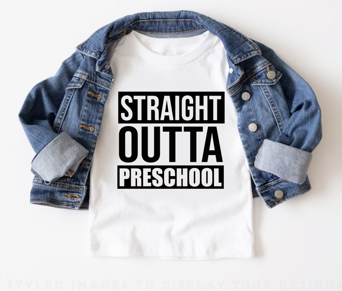 Kids Straight Outta Grad Shirt