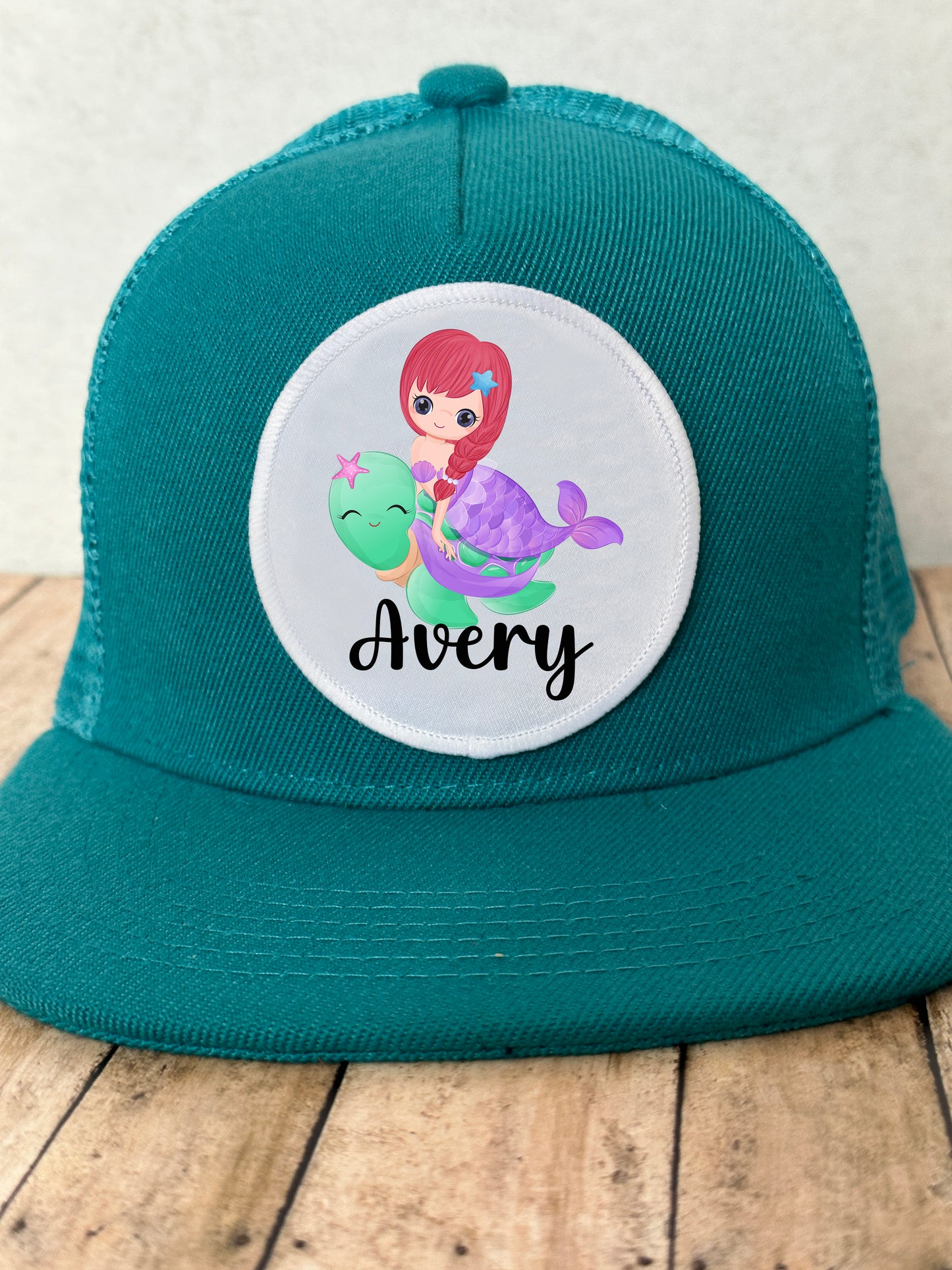 Child Custom Name Color Patch Hat- Child's Snapback Hat