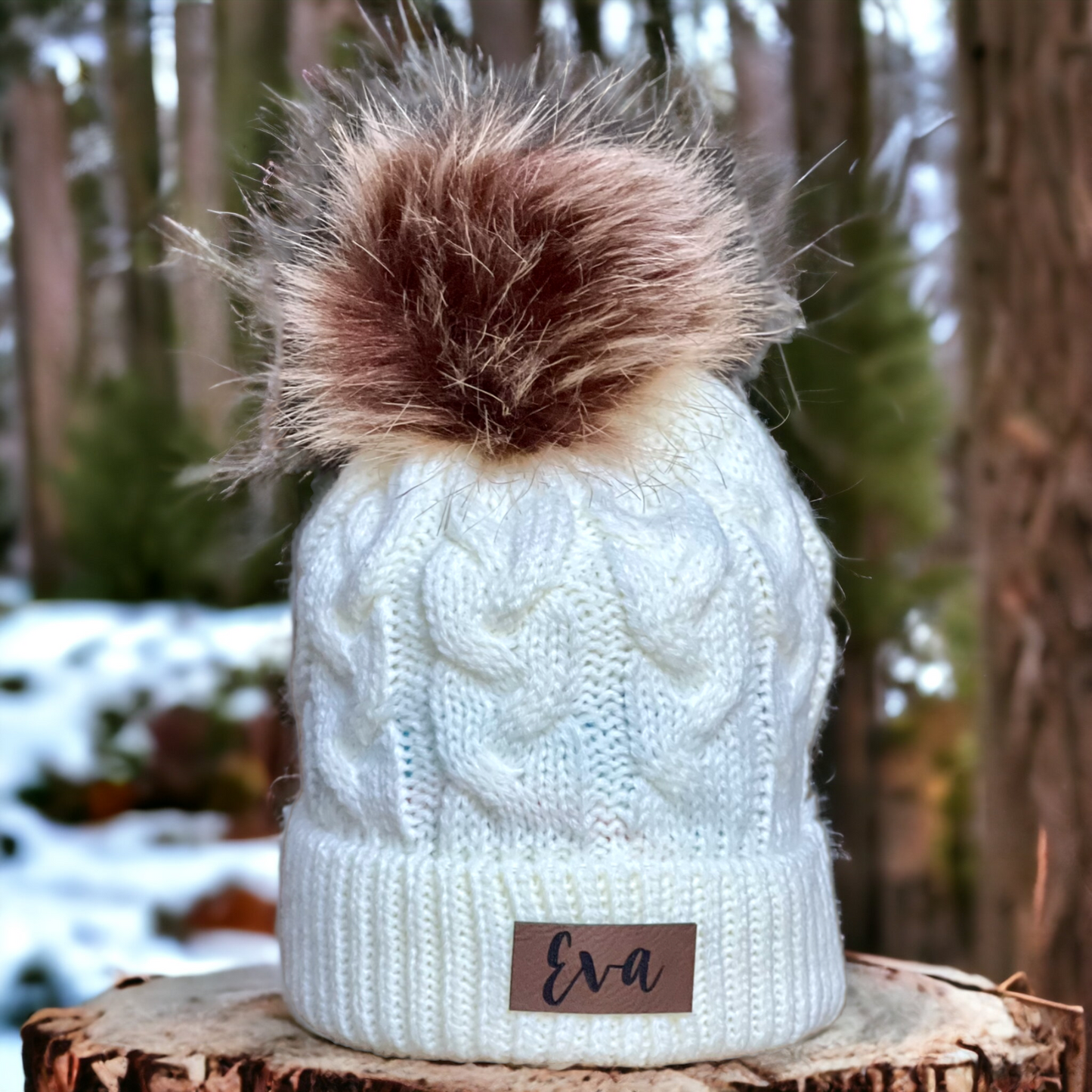 Infant and Toddler Pom Pom Beanies