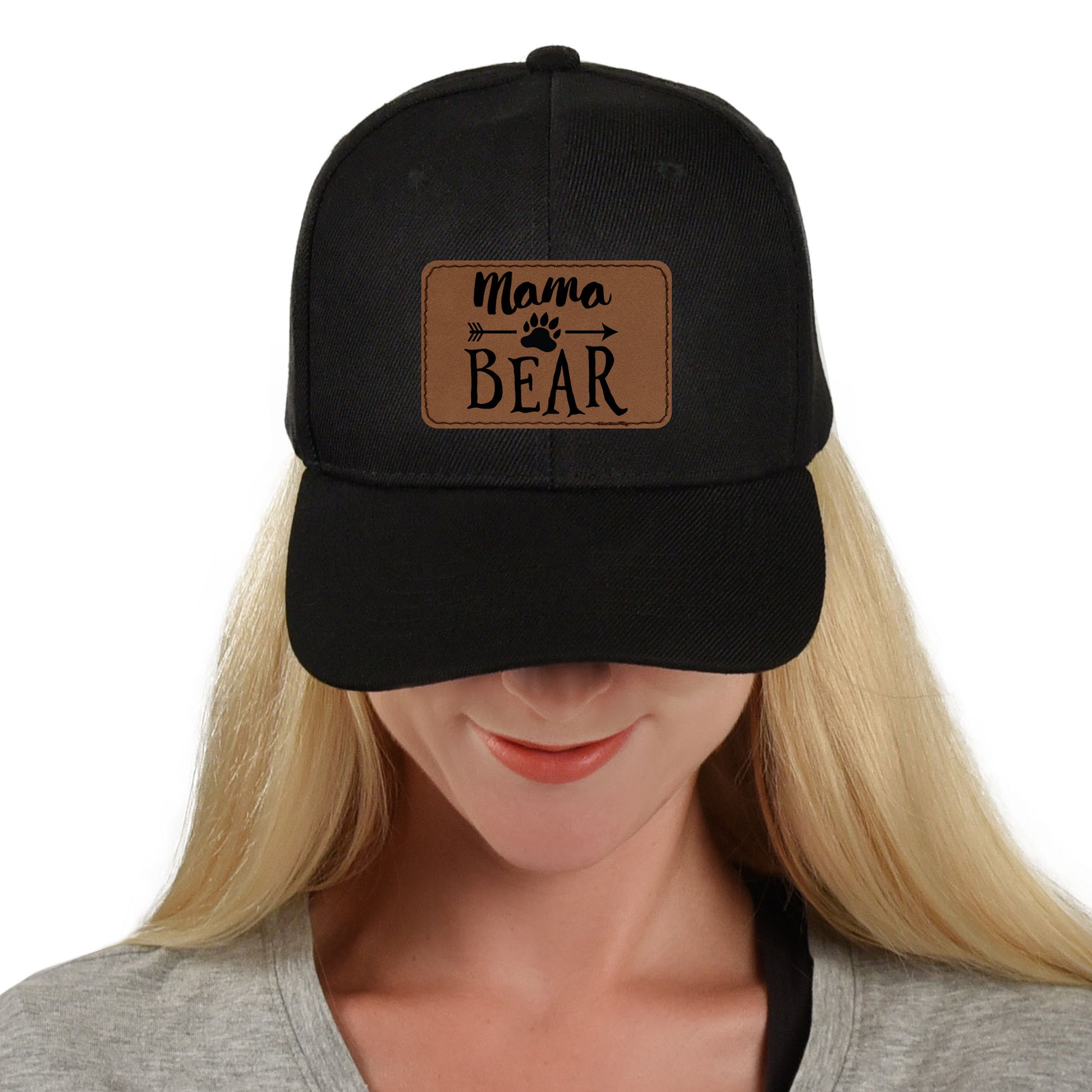 Mom Hats- Women's Snapback Hats Mama Bear