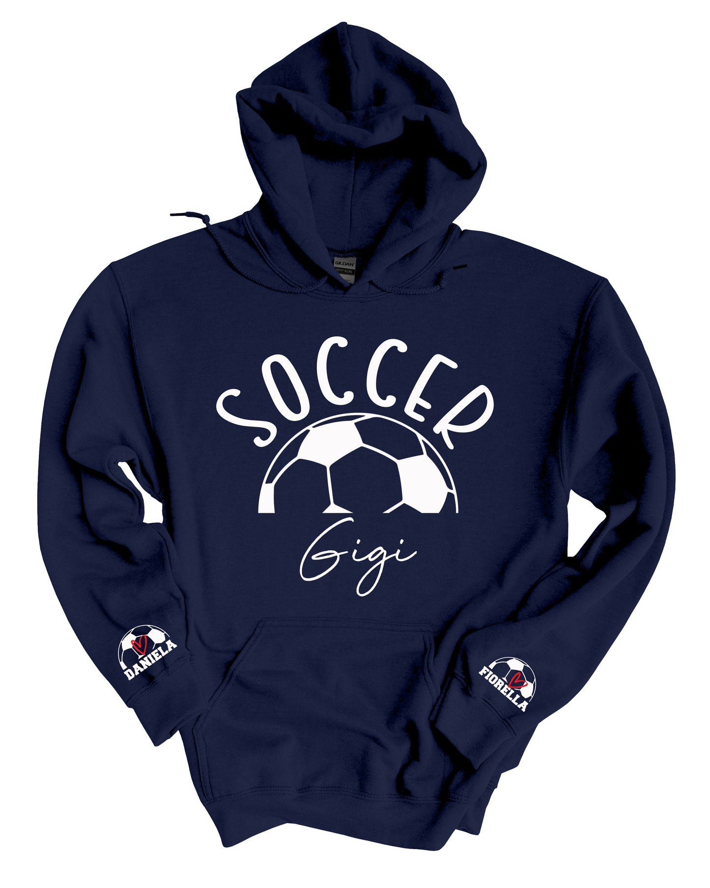 Soccer Mom Name on Sleeve