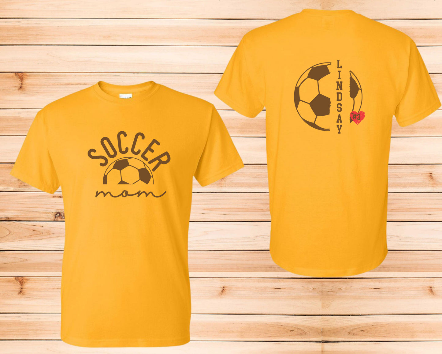 Soccer Mom Double Sided Tee