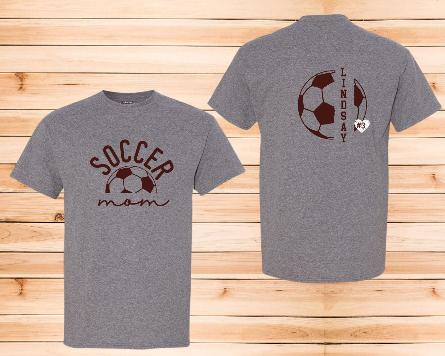 Soccer Mom Double Sided Tee