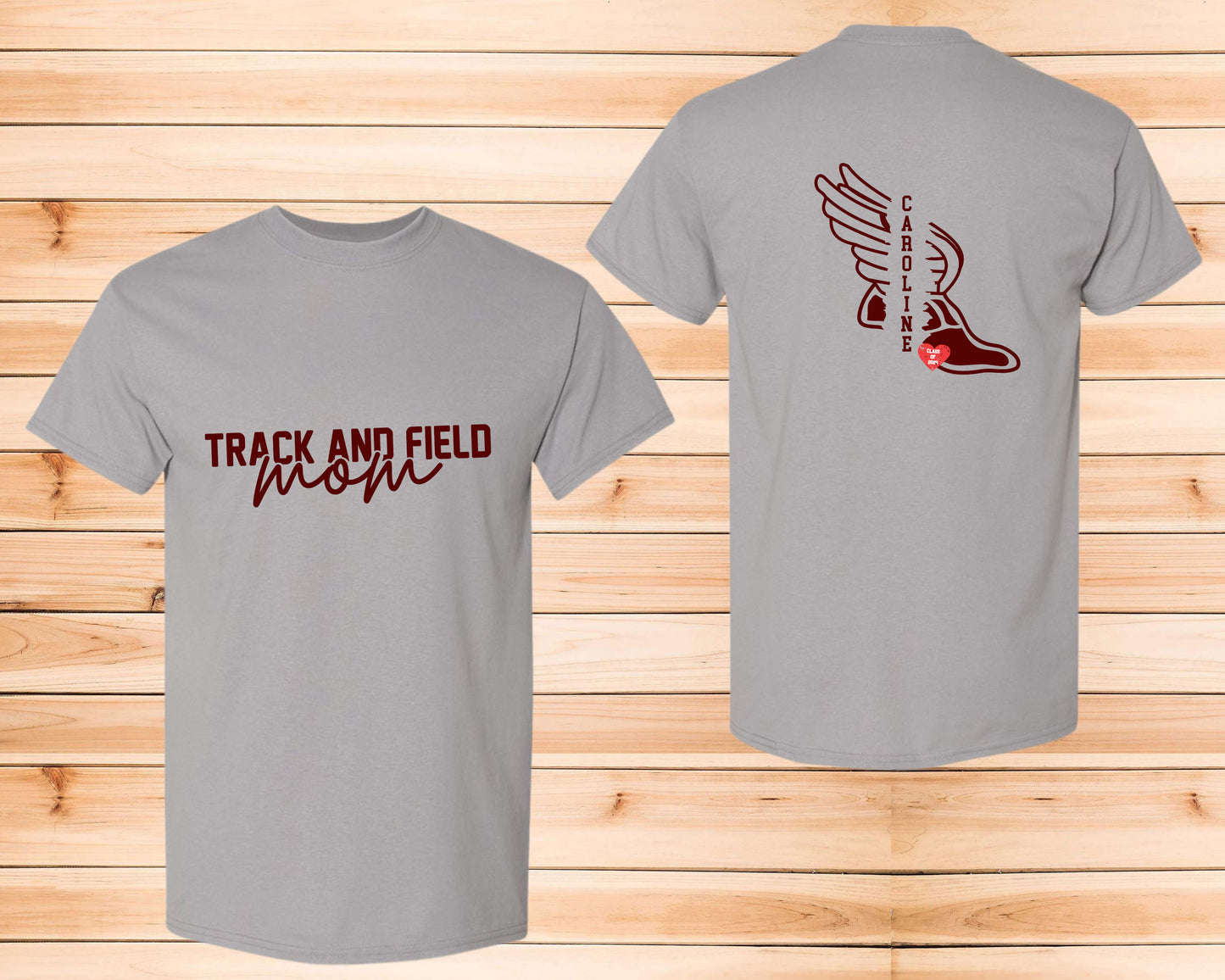 Track Mom Double Sided T-Shirt, Sweatshirt, or Hoodie