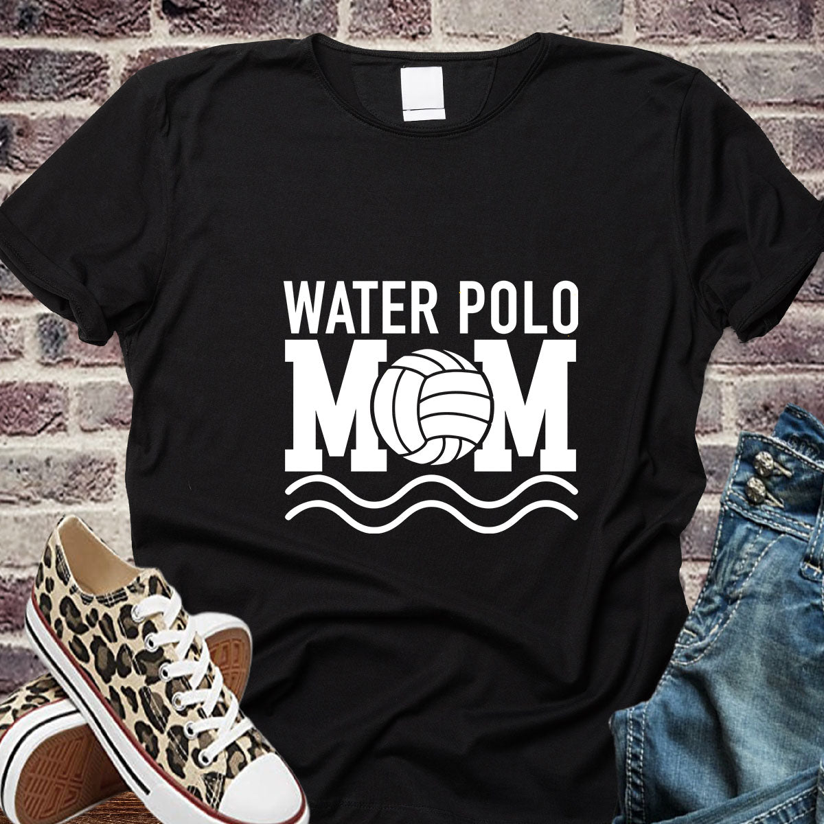 Water Polo Mom Wave
