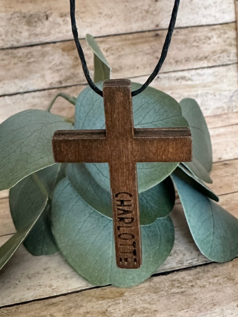 Personalized Wooden Cross