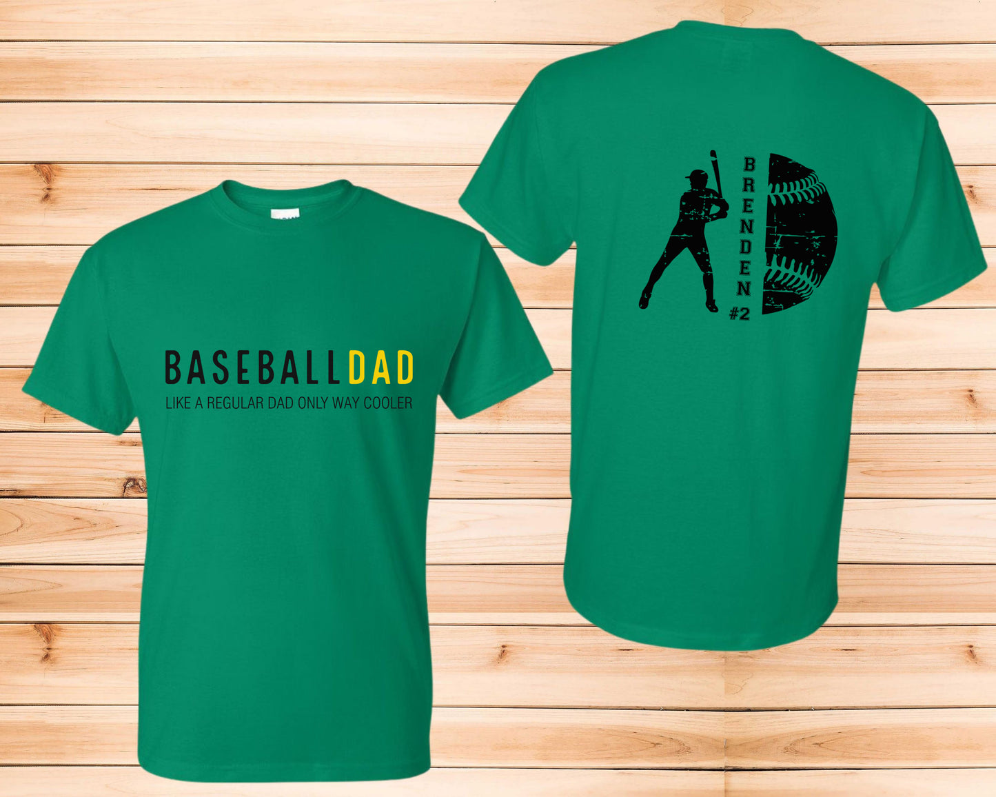 Baseball Dad Double Side