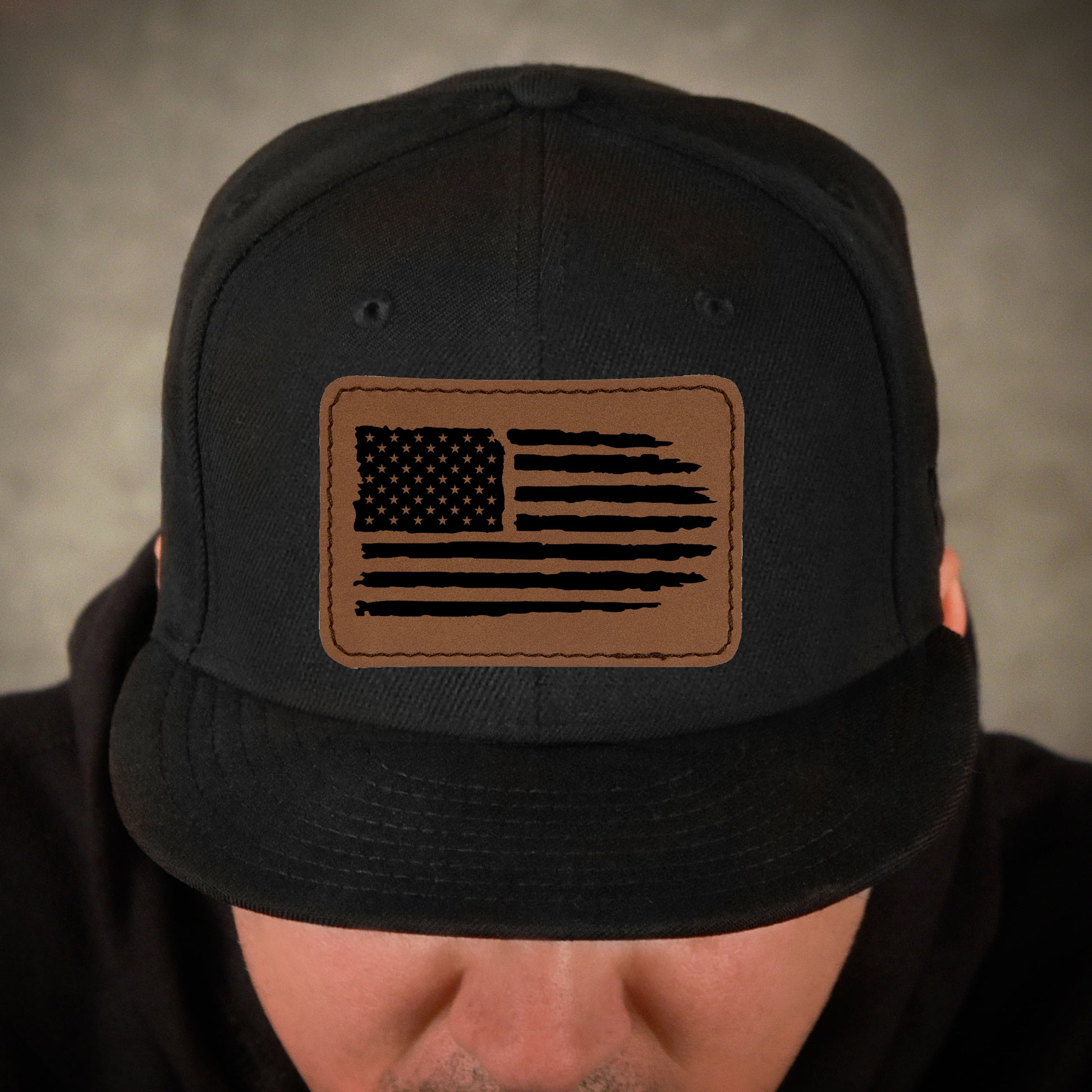 Dad Leather Patch Hat- Mens Snapback Hats – GiggleframesApparel