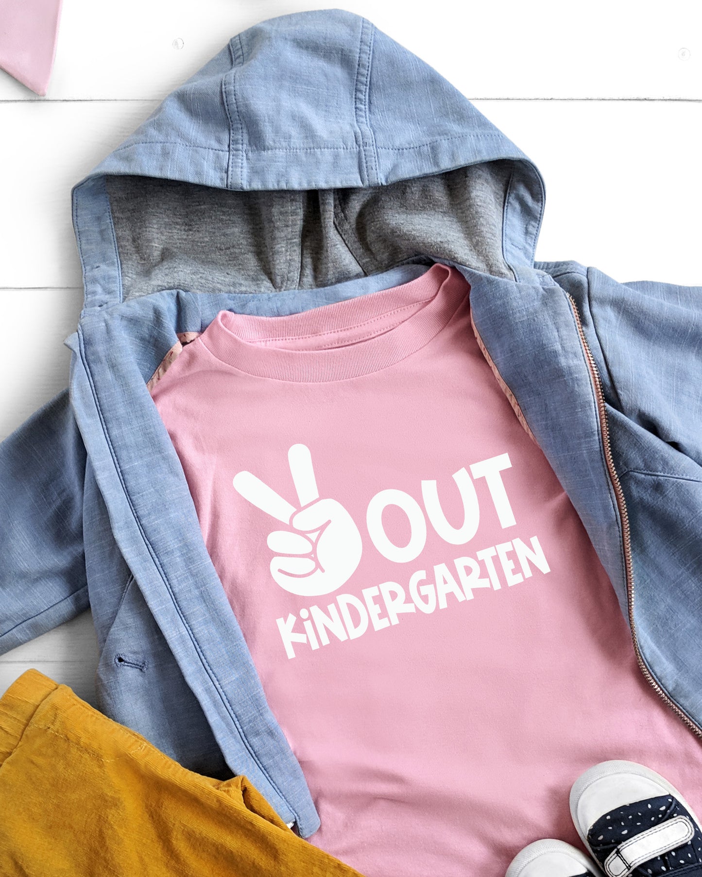 Kids Peace Out Grad Tee