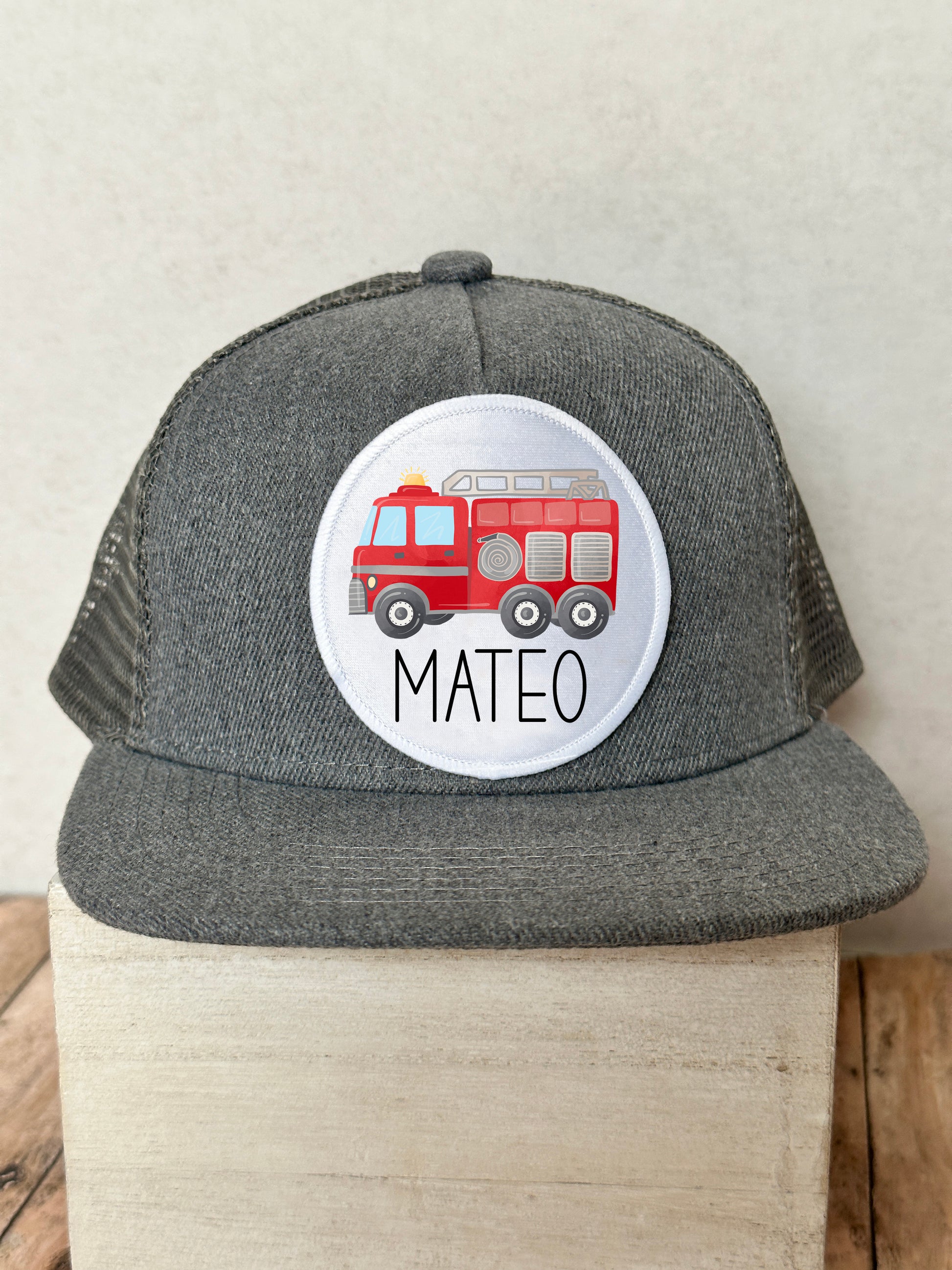 Child Custom Name Color Patch Hat- Child's Snapback Hat